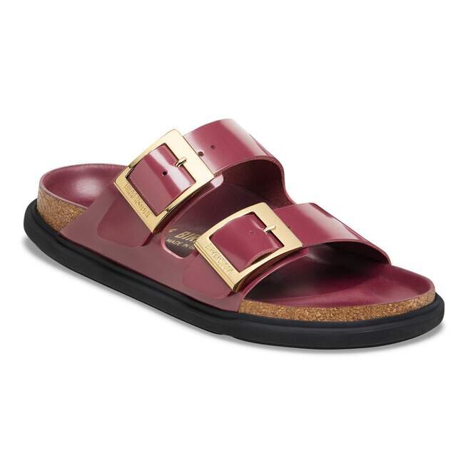 Arizona Droplet Buckle Naturleder Lack Arizona Droplet Buckle Naturleder Lack