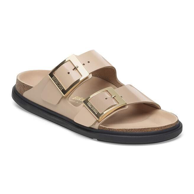 Arizona Droplet Buckle Naturleder Lack Arizona Droplet Buckle Naturleder Lack