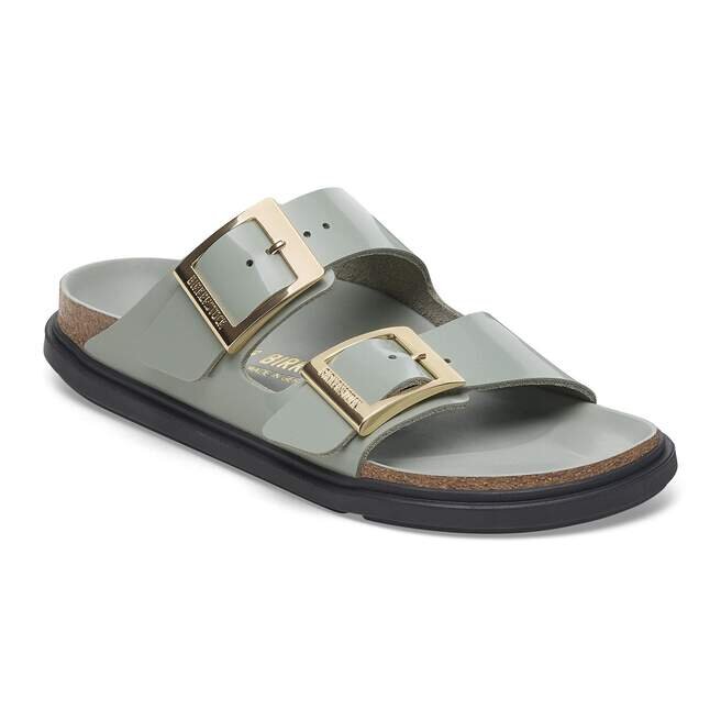 Arizona Droplet Buckle Naturleder Lack Arizona Droplet Buckle Naturleder Lack