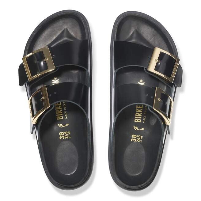 Arizona Droplet Buckle Naturleder Lack Arizona Droplet Buckle Naturleder Lack