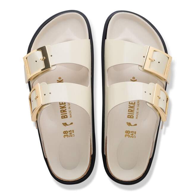 Arizona Droplet Buckle Naturleder Lack Arizona Droplet Buckle Naturleder Lack
