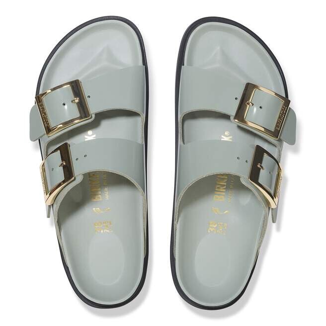 Arizona Droplet Buckle Naturleder Lack Arizona Droplet Buckle Naturleder Lack