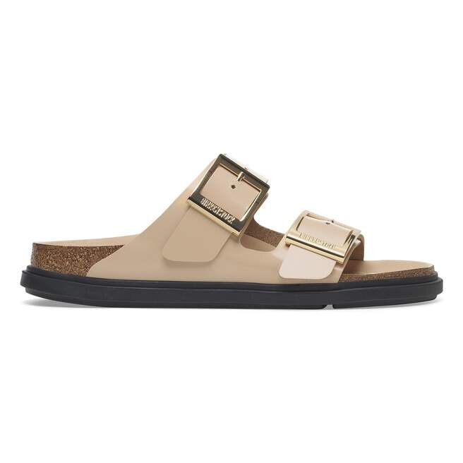 Arizona Droplet Buckle Naturleder Lack Arizona Droplet Buckle Naturleder Lack