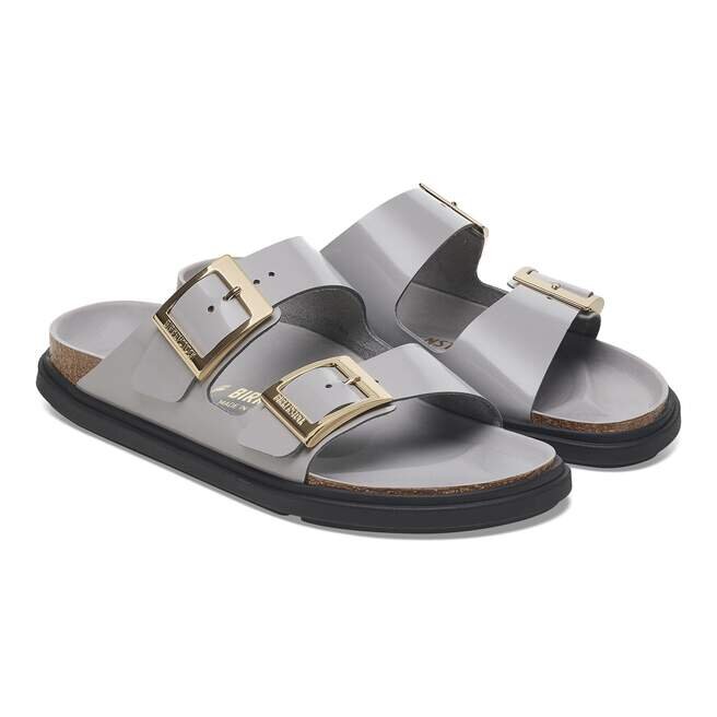 Arizona Droplet Buckle Naturleder Lack Arizona Droplet Buckle Naturleder Lack