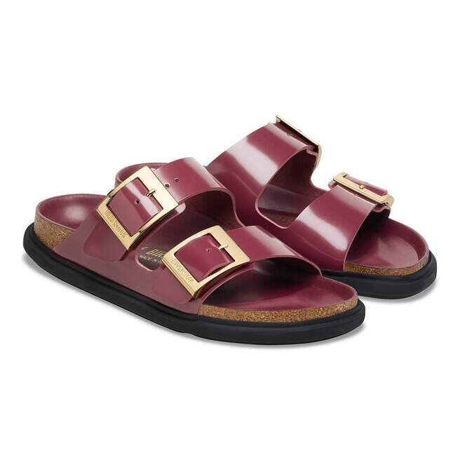 Arizona Droplet Buckle Naturleder Lack Arizona Droplet Buckle Naturleder Lack