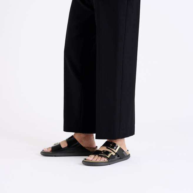 Arizona Droplet Buckle Naturleder Lack Arizona Droplet Buckle Naturleder Lack