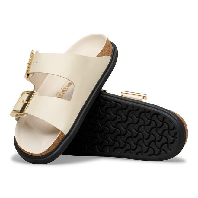 Arizona Droplet Buckle Naturleder Lack Arizona Droplet Buckle Naturleder Lack