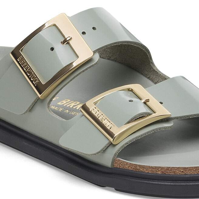 Arizona Droplet Buckle Naturleder Lack Arizona Droplet Buckle Naturleder Lack