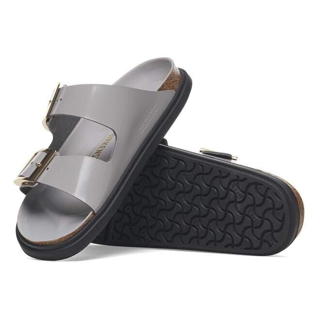 Arizona Droplet Buckle Naturleder Lack Arizona Droplet Buckle Naturleder Lack