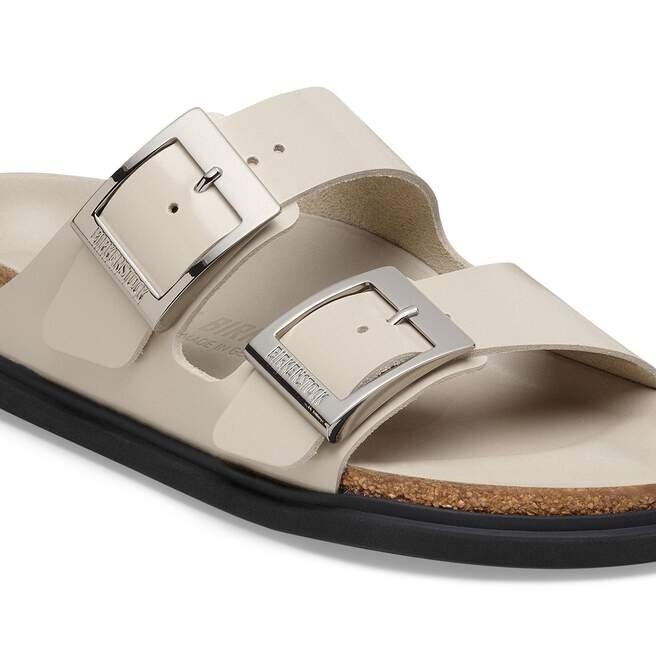 Arizona Droplet Buckle Naturleder Lack Arizona Droplet Buckle Naturleder Lack