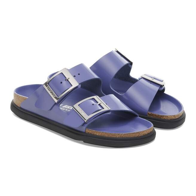 Arizona Droplet Buckle Naturleder Lack Arizona Droplet Buckle Naturleder Lack