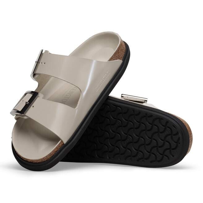 Arizona Droplet Buckle Naturleder Lack Arizona Droplet Buckle Naturleder Lack