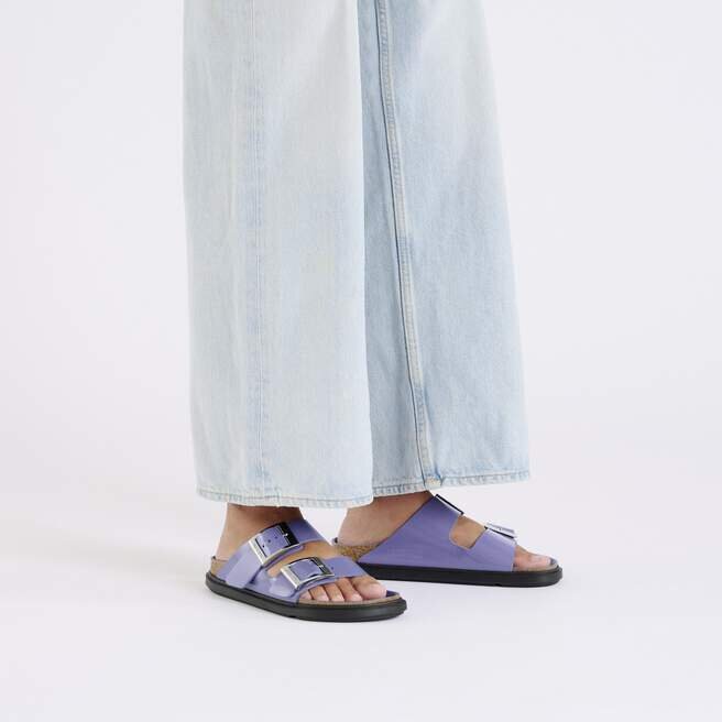 Arizona Droplet Buckle Naturleder Lack Arizona Droplet Buckle Naturleder Lack