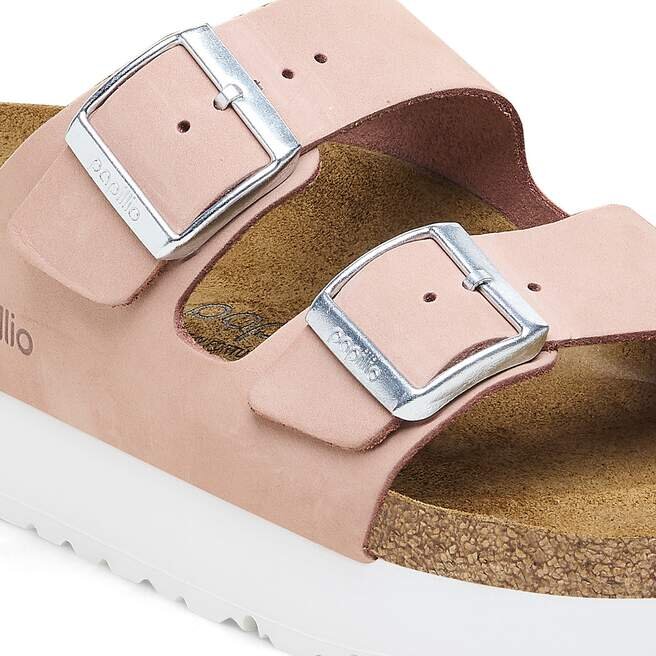 Arizona Flex Plateau Nubukleder Soft Pink Arizona Flex Plateau Nubukleder Soft Pink