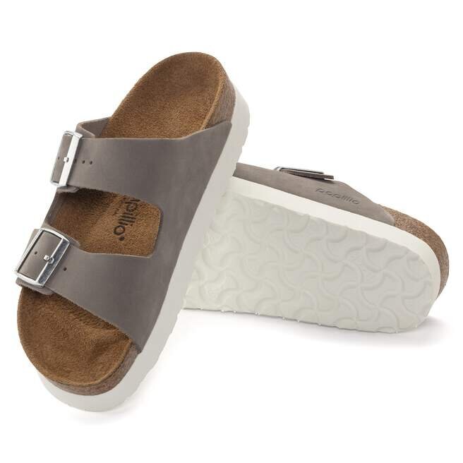 Arizona Flex Platform Nubukleder Dove Grey Arizona Flex Platform Nubukleder Dove Grey