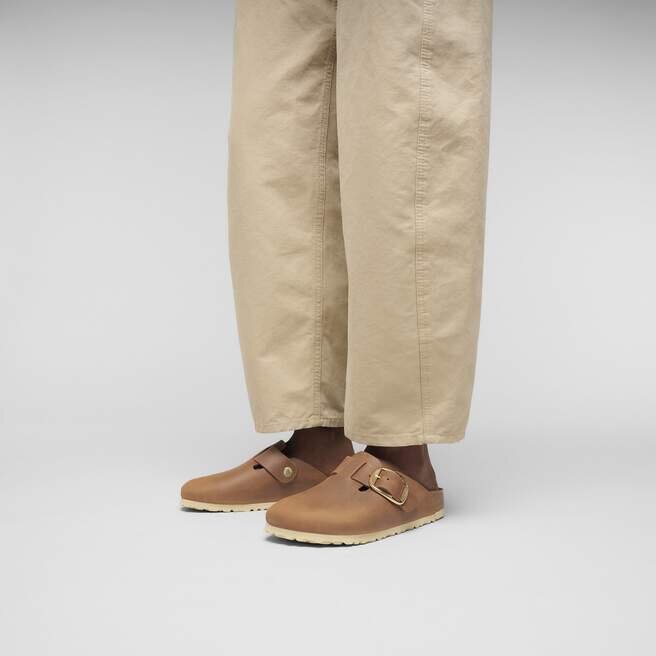 Boston Big Buckle Naturleder geölt Boston Big Buckle Naturleder geölt