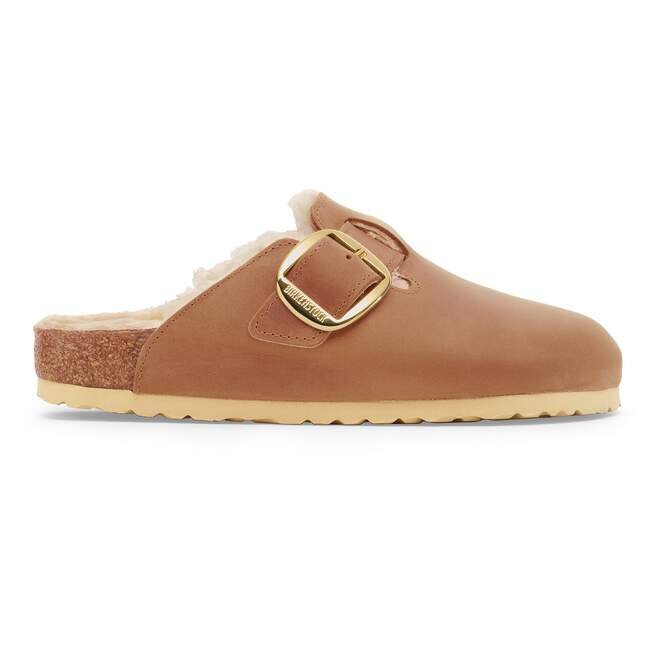 Boston Big Buckle Shearling Naturleder geölt Boston Big Buckle Shearling Naturleder geölt
