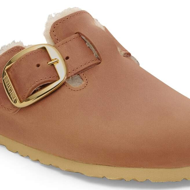 Boston Big Buckle Shearling Naturleder geölt Boston Big Buckle Shearling Naturleder geölt