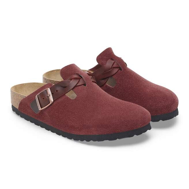 Boston Geflochtenes Wildleder Zinfandel Boston Geflochtenes Wildleder Zinfandel