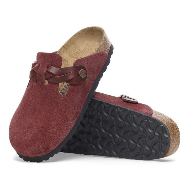 Boston Geflochtenes Wildleder Zinfandel Boston Geflochtenes Wildleder Zinfandel