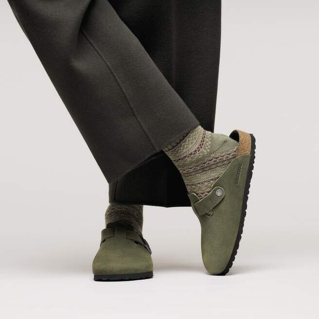Boston Soft Footbed Wildleder Boston Soft Footbed Wildleder