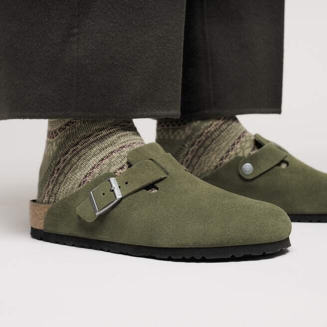 Boston Soft Footbed Wildleder Boston Soft Footbed Wildleder