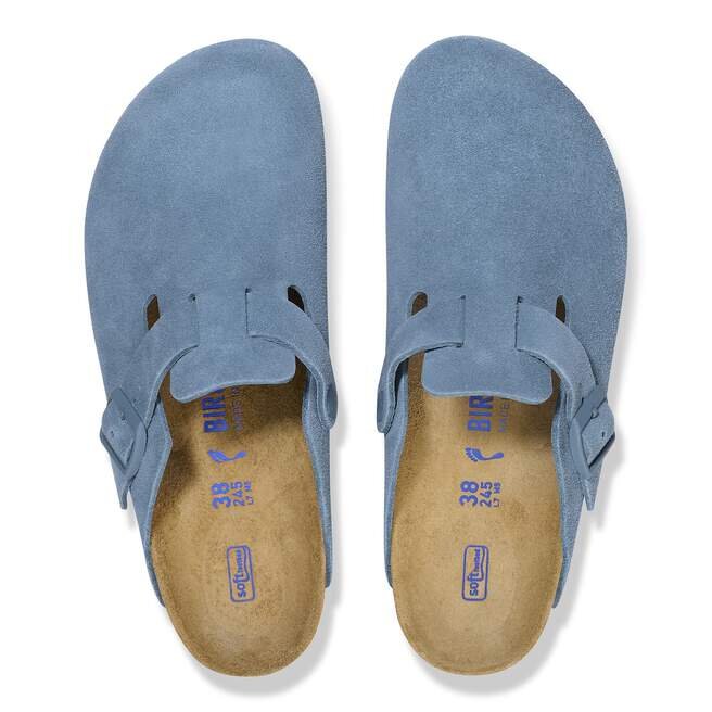Boston Soft Footbed Wildleder Elemental Blue Boston Soft Footbed Wildleder Elemental Blue