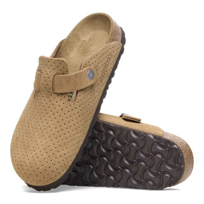 Boston Wildleder geprägt gepunktet New Beige Boston Wildleder geprägt gepunktet New Beige