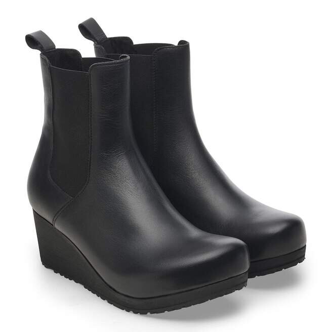 Ebba Slip-On Leder Schwarz Schwarz Ebba Slip-On Leder Schwarz Schwarz