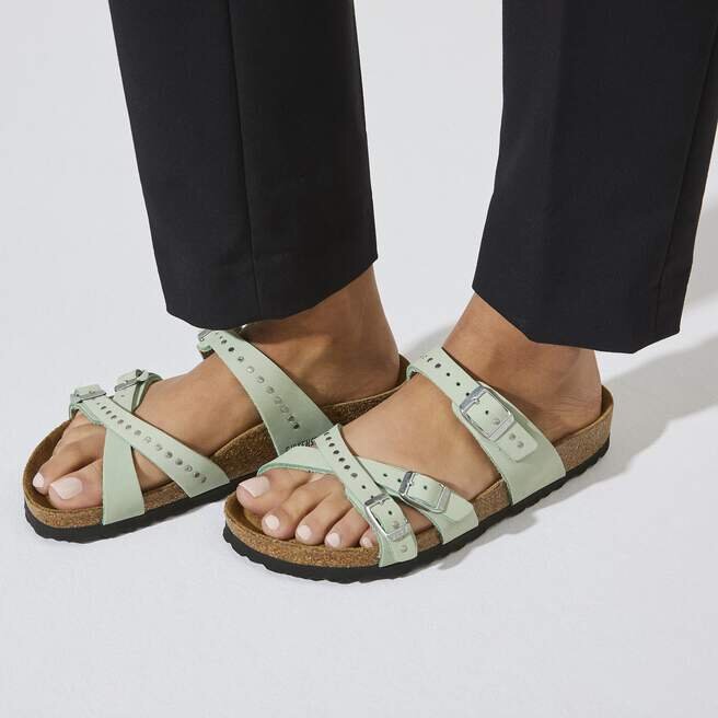 Franca Soft FootbedN Nubukleder Matcha Franca Soft FootbedN Nubukleder Matcha