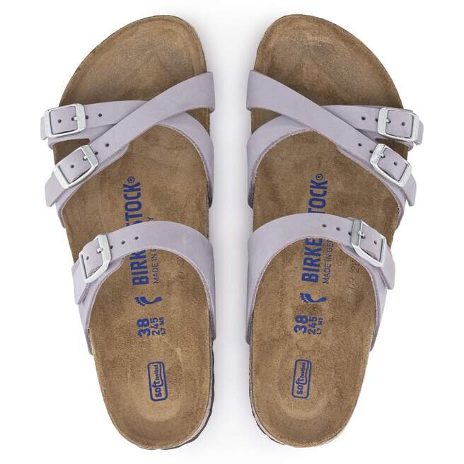 Franca Soft FootbedN Nubukleder Purple Fog Franca Soft FootbedN Nubukleder Purple Fog