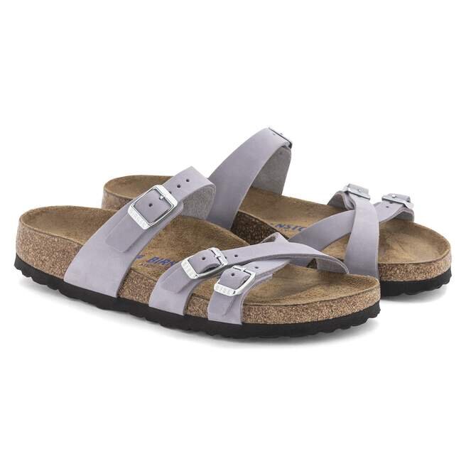Franca Soft FootbedN Nubukleder Purple Fog Franca Soft FootbedN Nubukleder Purple Fog