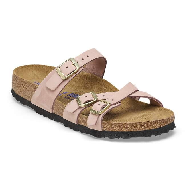 Franca Soft FootbedN Nubukleder Soft Pink Franca Soft FootbedN Nubukleder Soft Pink