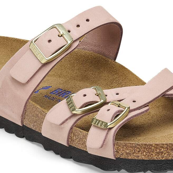 Franca Soft FootbedN Nubukleder Soft Pink Franca Soft FootbedN Nubukleder Soft Pink