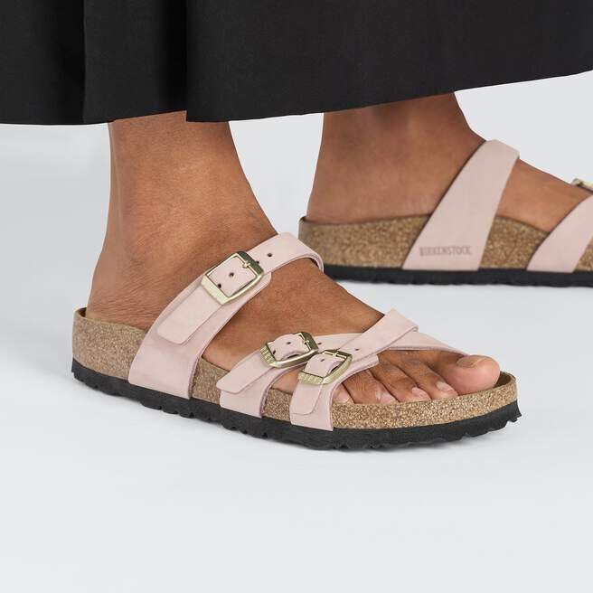 Franca Soft FootbedN Nubukleder Soft Pink Franca Soft FootbedN Nubukleder Soft Pink