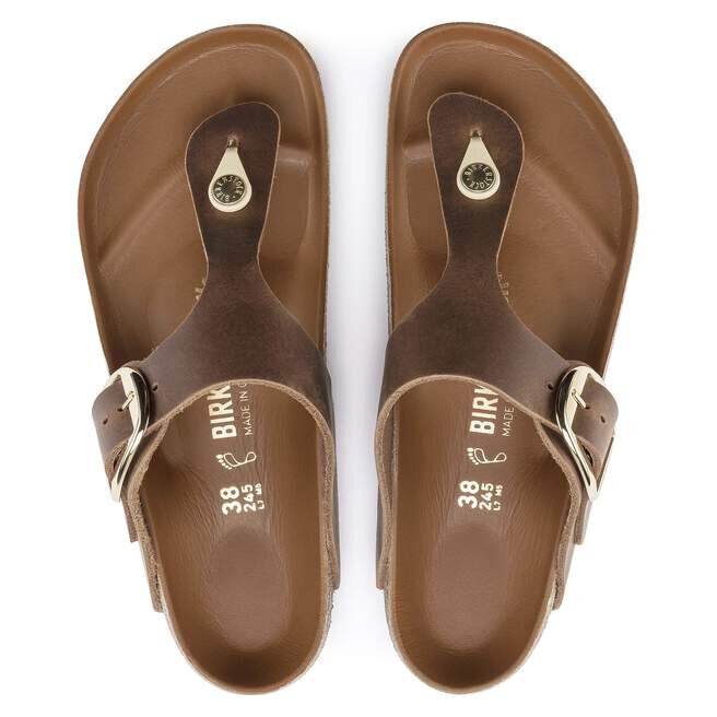 Gizeh Big Buckle Naturleder geölt Gizeh Big Buckle Naturleder geölt