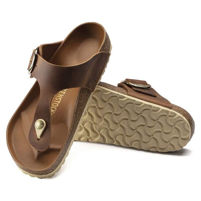 Gizeh Big Buckle Naturleder geölt Gizeh Big Buckle Naturleder geölt