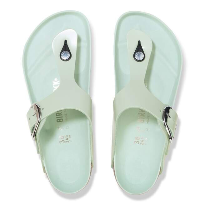 Gizeh Big Buckle Naturleder Lack Gizeh Big Buckle Naturleder Lack