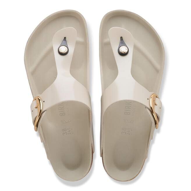 Gizeh Big Buckle Naturleder Lack Gizeh Big Buckle Naturleder Lack
