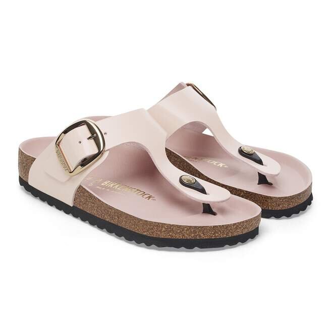 Gizeh Big Buckle Naturleder Lack Gizeh Big Buckle Naturleder Lack