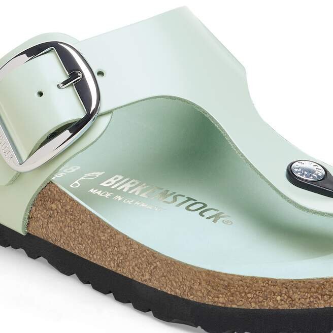 Gizeh Big Buckle Naturleder Lack Gizeh Big Buckle Naturleder Lack