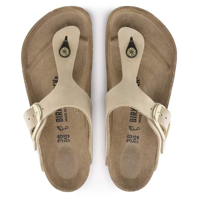 Gizeh Big Buckle Nubukleder Gizeh Big Buckle Nubukleder