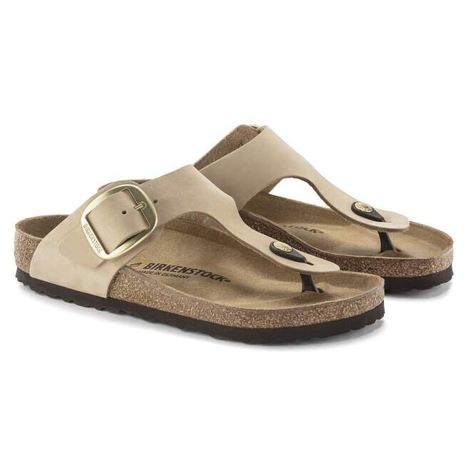 Gizeh Big Buckle Nubukleder Gizeh Big Buckle Nubukleder