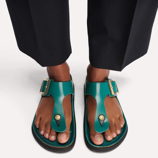 Gizeh Droplet Buckle Naturleder Lack Gizeh Droplet Buckle Naturleder Lack