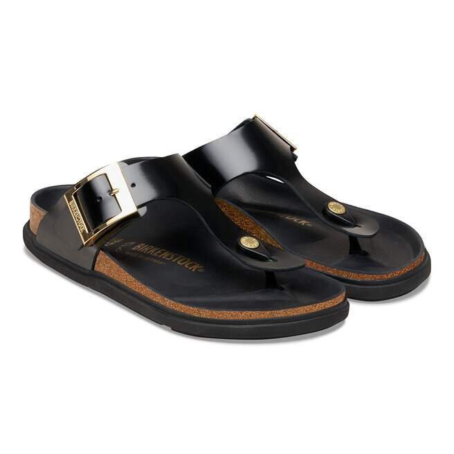 Gizeh Droplet Buckle Naturleder Lack Gizeh Droplet Buckle Naturleder Lack