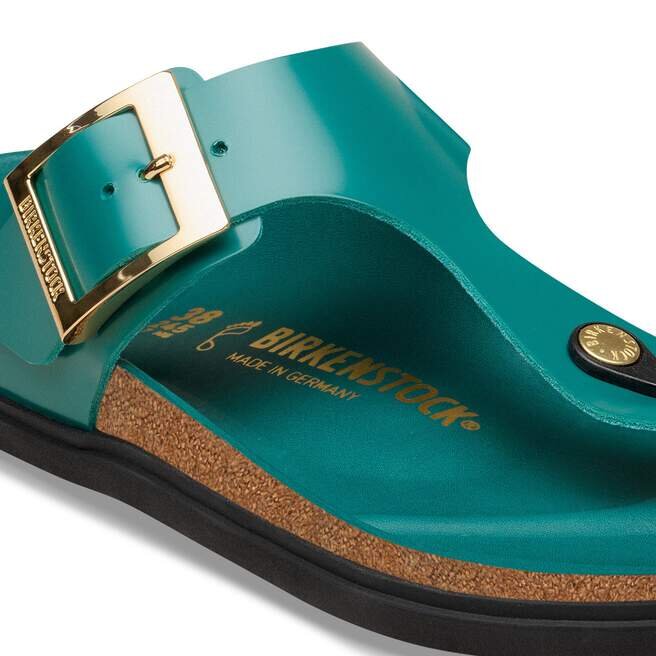 Gizeh Droplet Buckle Naturleder Lack Gizeh Droplet Buckle Naturleder Lack