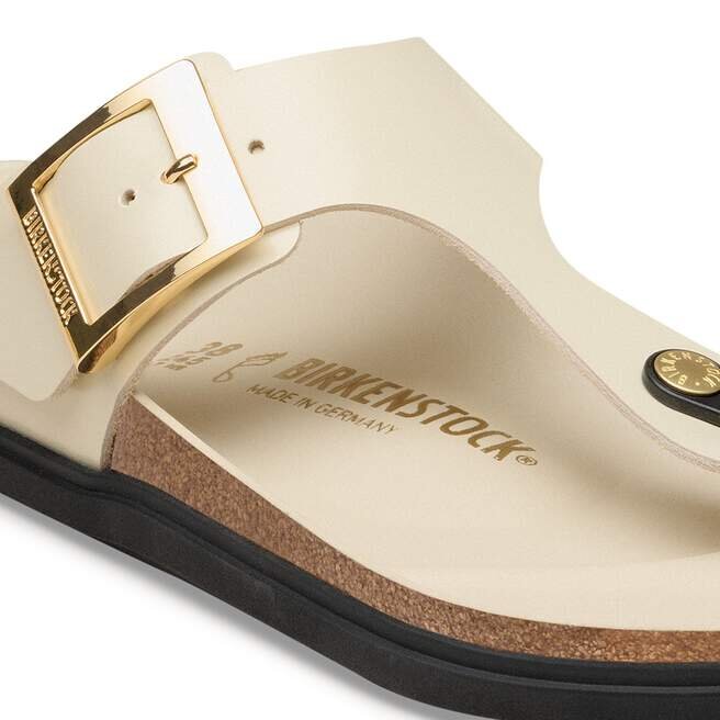 Gizeh Droplet Buckle Naturleder Lack Gizeh Droplet Buckle Naturleder Lack