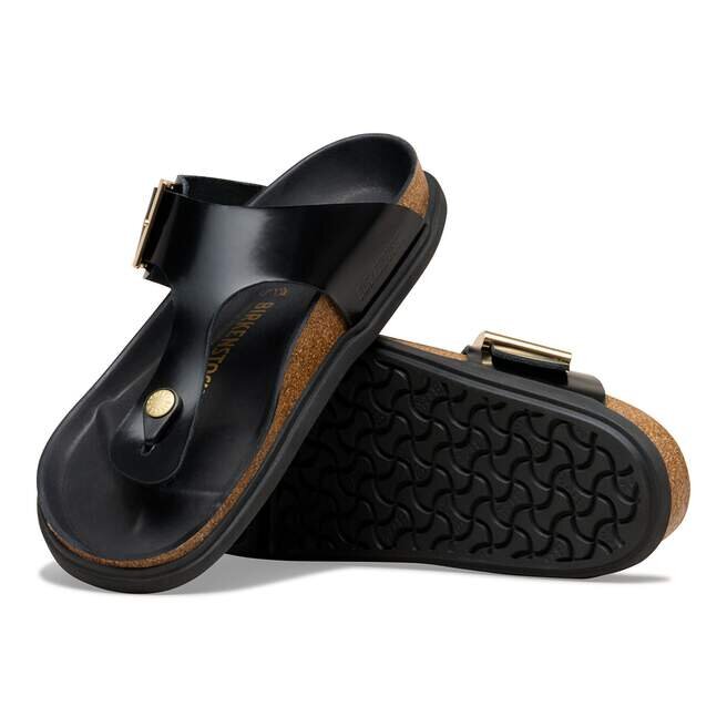 Gizeh Droplet Buckle Naturleder Lack Gizeh Droplet Buckle Naturleder Lack