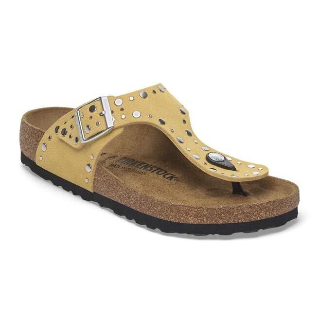 Gizeh-Nieten Wildleder Ocker Gizeh-Nieten Wildleder Ocker