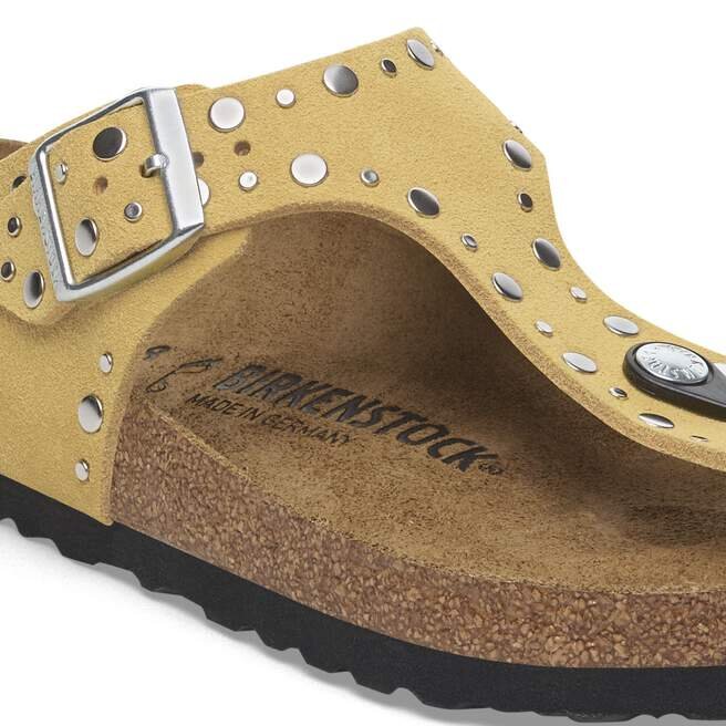 Gizeh-Nieten Wildleder Ocker Gizeh-Nieten Wildleder Ocker